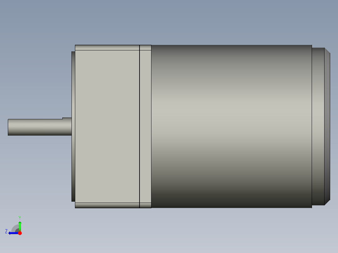 90mm-圆轴型_L60右视图