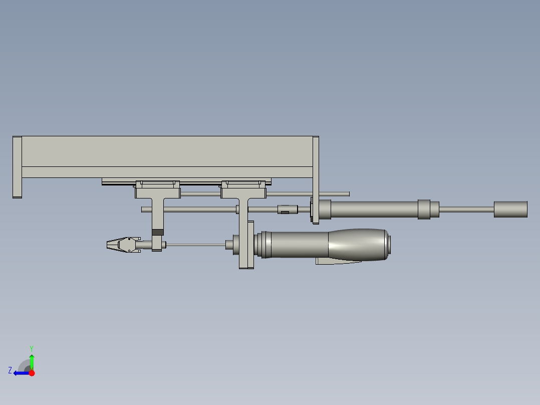 Z轴装配体2C右视图
