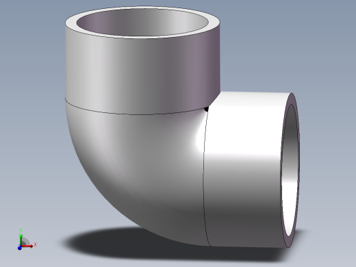 90 ELBOW DN250 PN22 U-PVC