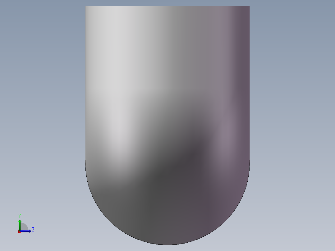 90 ELBOW DN250 PN22 U-PVC左视图