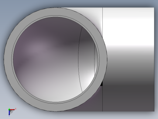 90 ELBOW DN250 PN22 U-PVC俯视缩略图