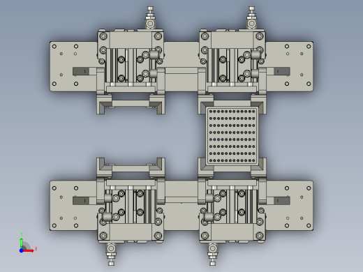 上下料料仓装配前视缩略图