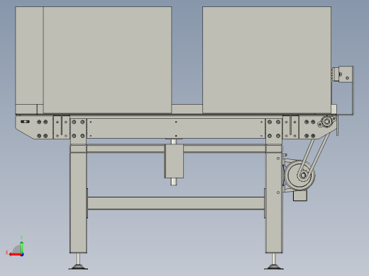 BBBB-左出右进周转箱输送模块后视缩略图