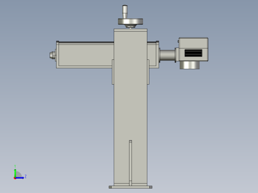 桌面式激光打标机左视缩略图