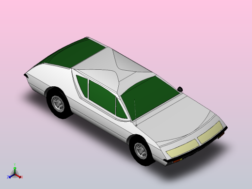 汽车，运动正等轴测缩略图