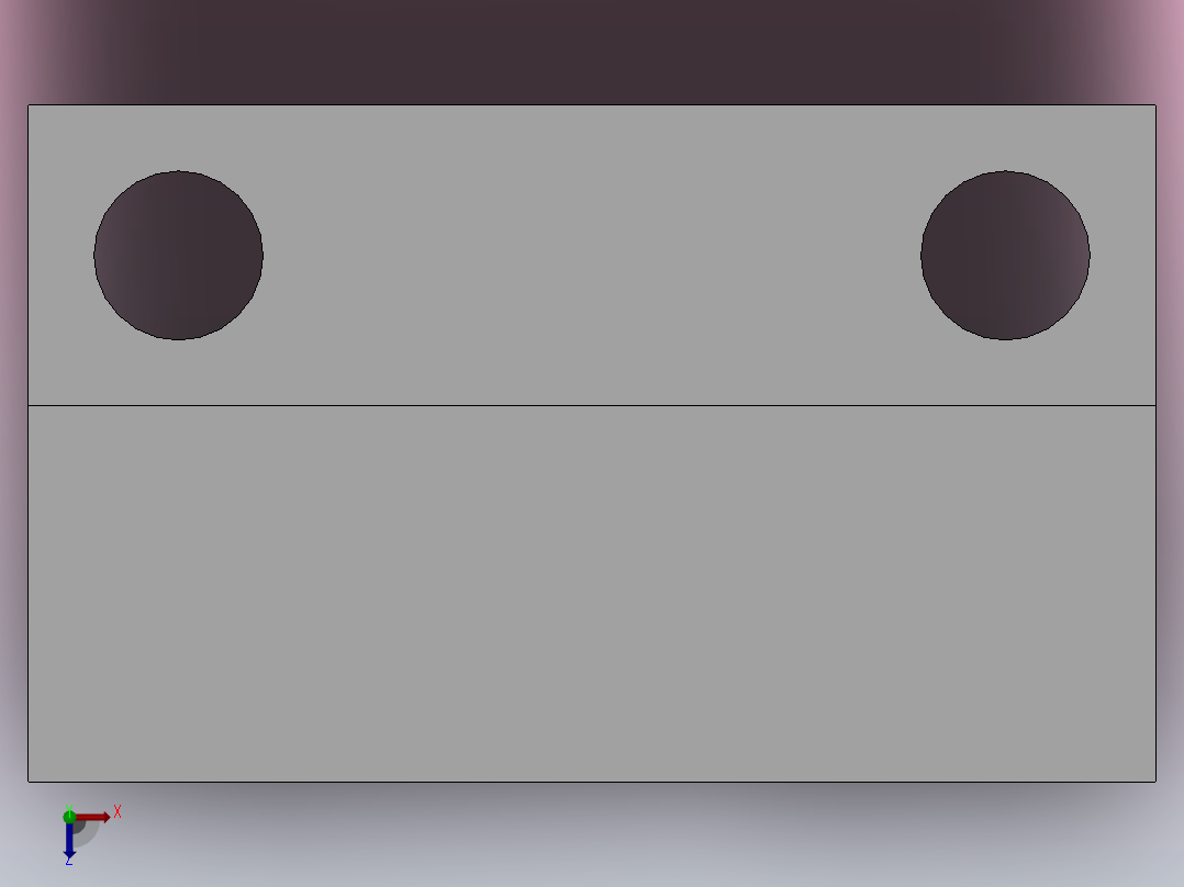 L型轴承座组件_BLC-6204-2Z-50-A俯视图