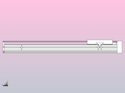 MTH22标准螺杆滑台[MTH22-L#-700-BL-P75-C3]右视缩略图