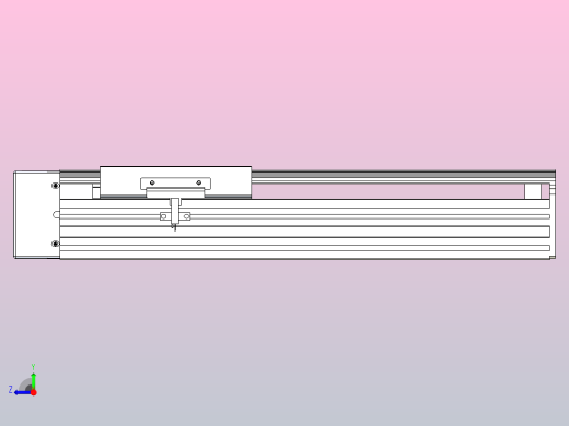 日规模组半封闭丝杆TPA-HNR-140D-2010C-L200-ML-C-P40-N3右视缩略图