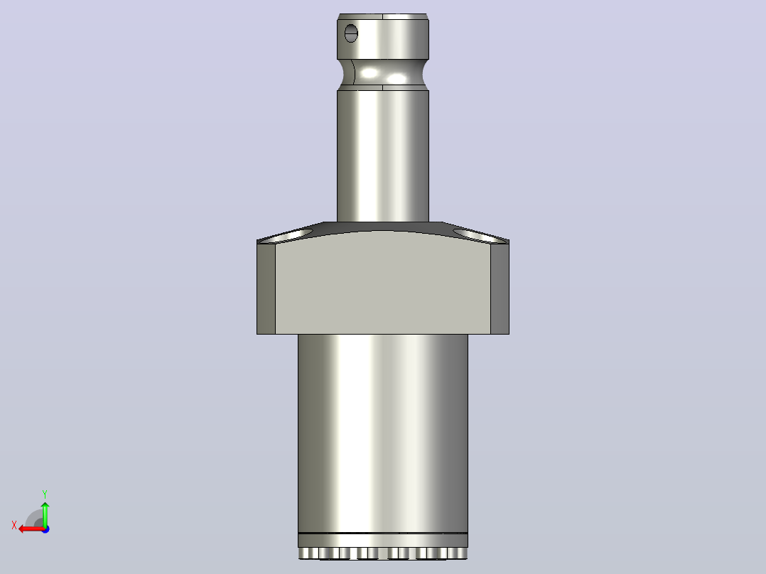 HTLA2001-2CL上法兰旋转式夹紧器后视图