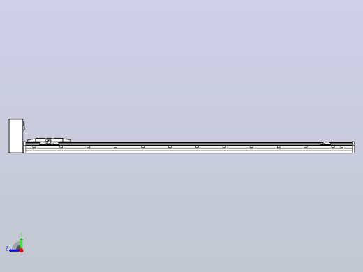 机器人皮带驱动直线轴TPA-GCB-150-P80-L1500-RU-M75-N3右视缩略图
