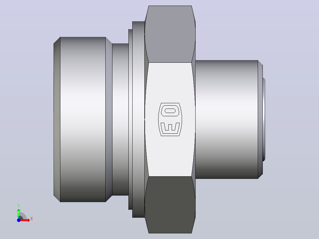 O Lok公螺柱连接器12 20F42EDMLOS前视图