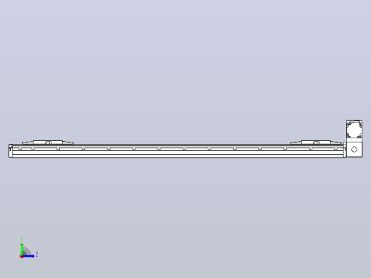 皮带直线轴双滑块型TPA-GCBS-120-P70-L425-RU-M20-N3左视缩略图