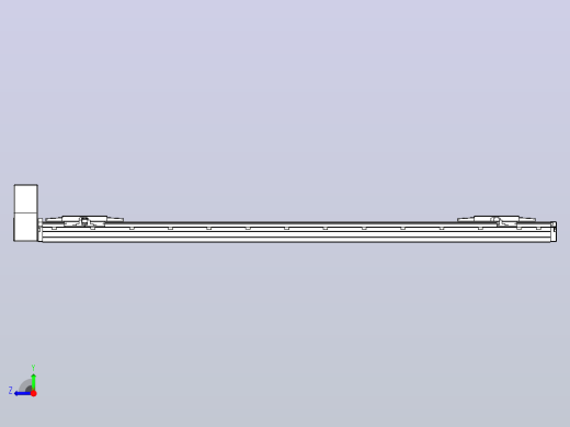 皮带直线轴双滑块型TPA-GCBS-120-P70-L425-RU-M20-N3右视缩略图