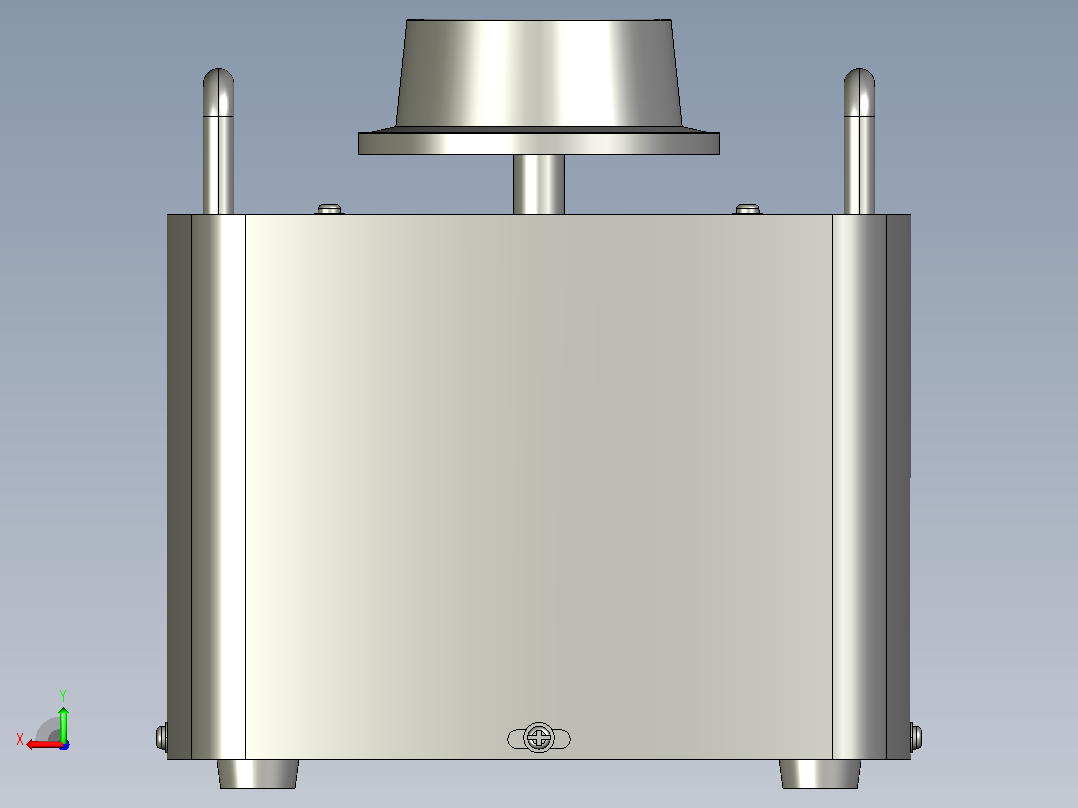TDGC2-1接触调压器三维模型202011后视图