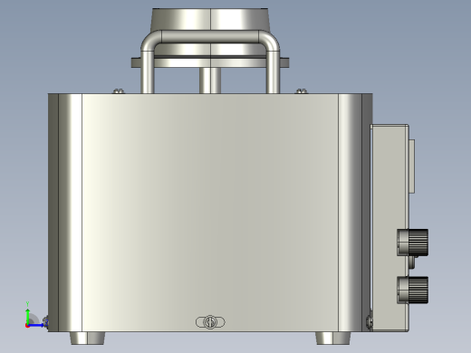 TDGC2-1接触调压器三维模型202011左视缩略图