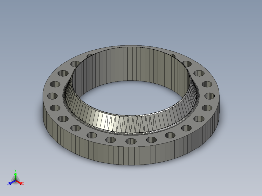 ASME B 16.47系列RFWN法兰大尺寸法兰26英寸至60英寸(1)主视缩略图