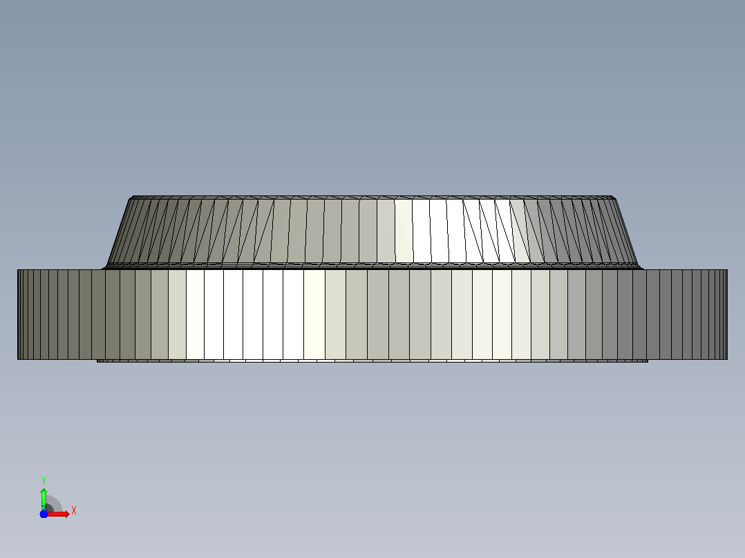 ASME B 16.47系列RFWN法兰大尺寸法兰26英寸至60英寸(1)前视图