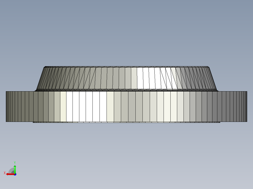 ASME B 16.47系列RFWN法兰大尺寸法兰26英寸至60英寸(1)后视图