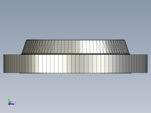 ASME B 16.47系列RFWN法兰大尺寸法兰26英寸至60英寸(1)左视缩略图