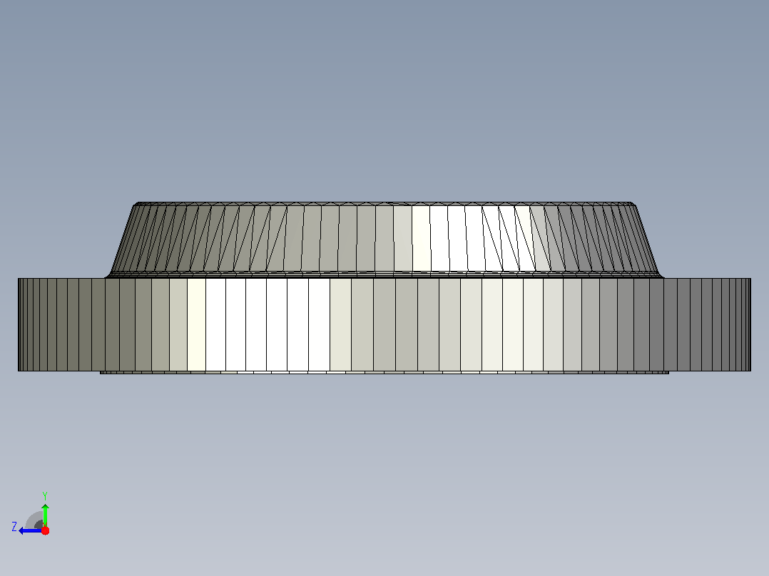 ASME B 16.47系列RFWN法兰大尺寸法兰26英寸至60英寸(1)右视图