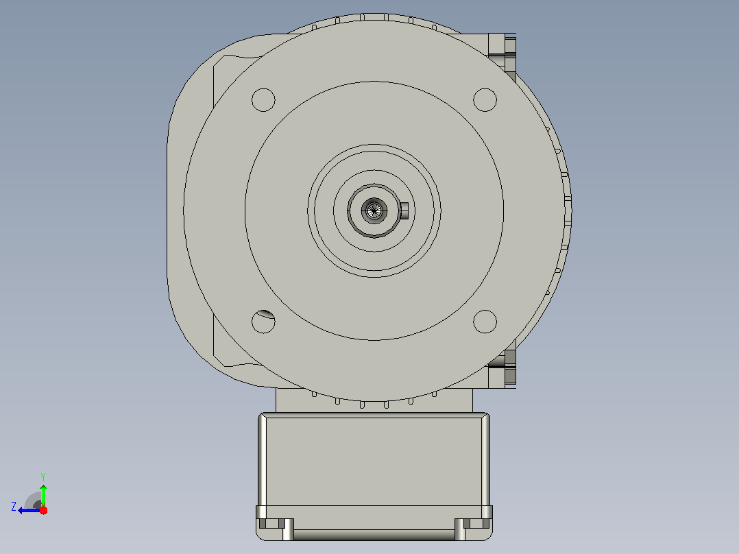 SEW RF17DZ71D电机马达右视图