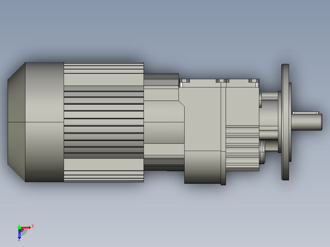 SEW RF17DZ71D电机马达俯视图