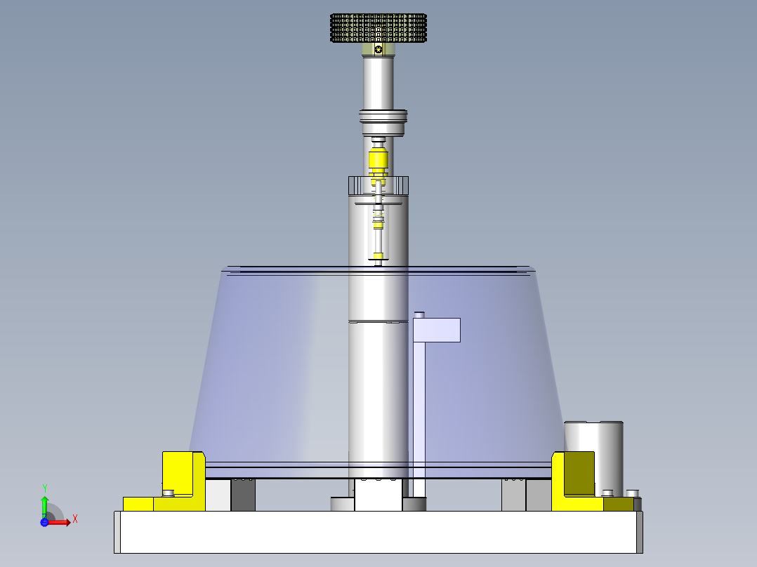 平行度测定工具前视图