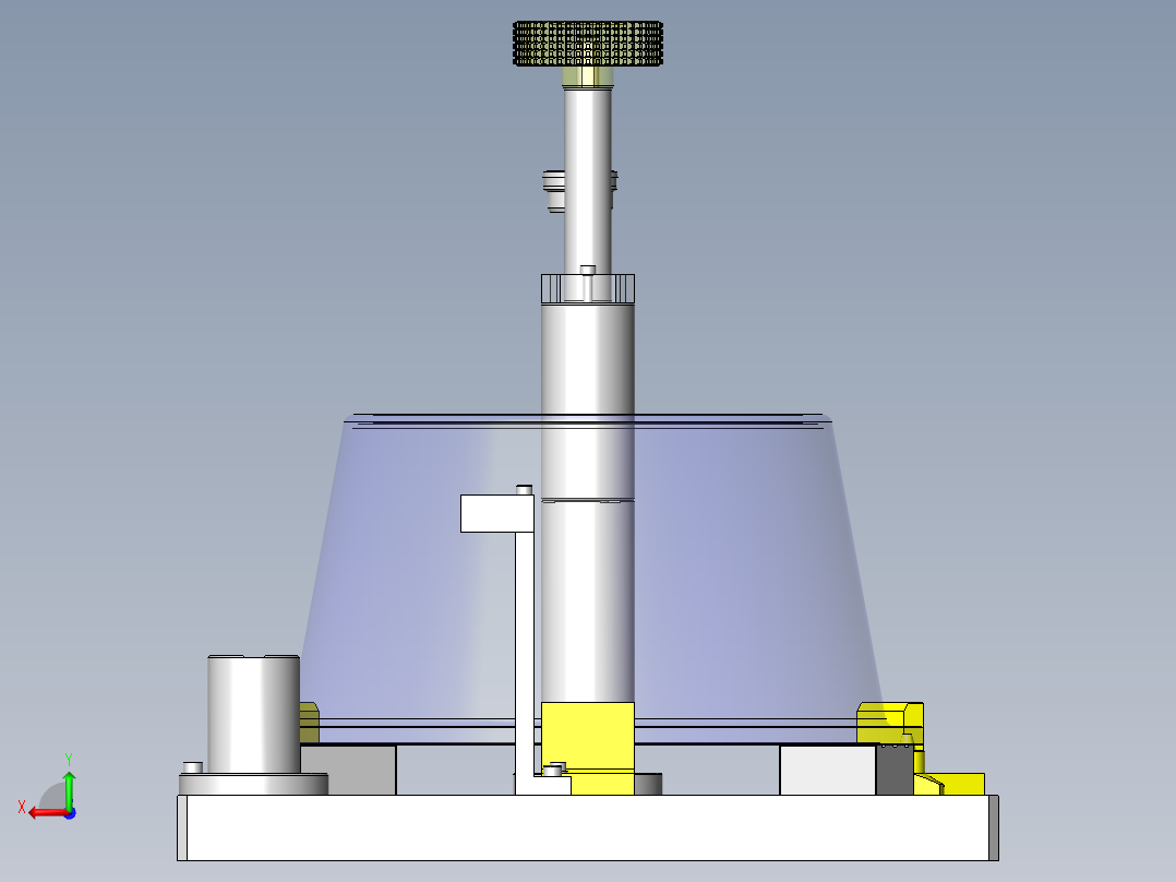 平行度测定工具后视图