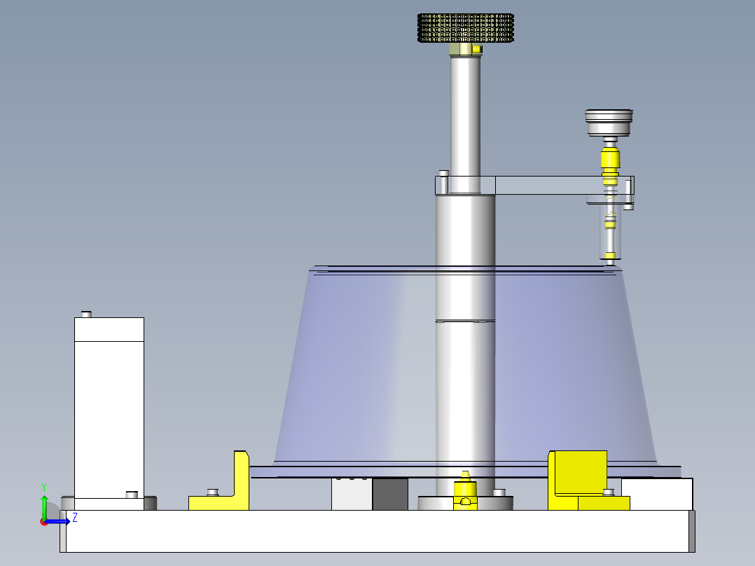 平行度测定工具左视图