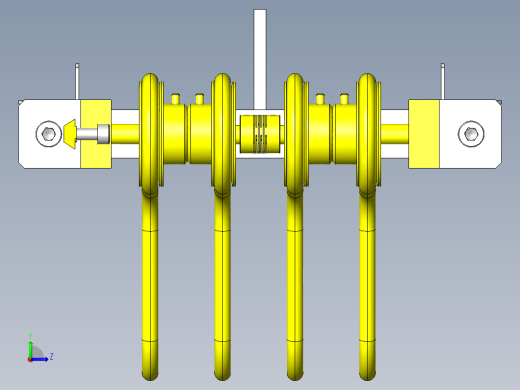 圆皮带输送机左视缩略图