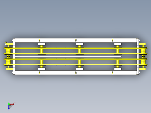圆皮带输送机俯视缩略图
