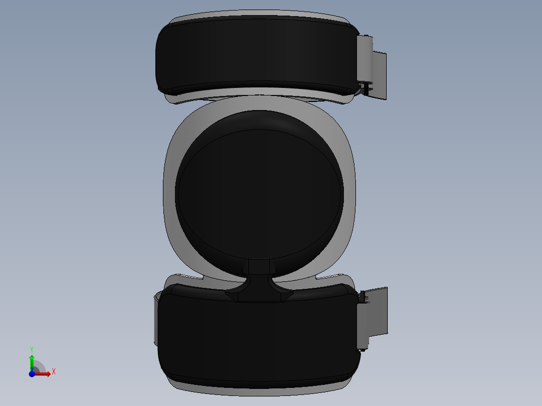 solidworks 护膝前视图