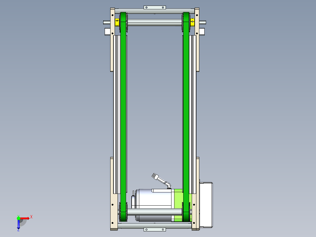输送带23俯视图
