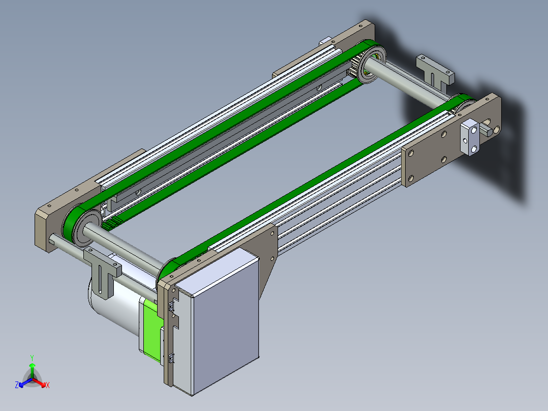 输送带23正等轴测图
