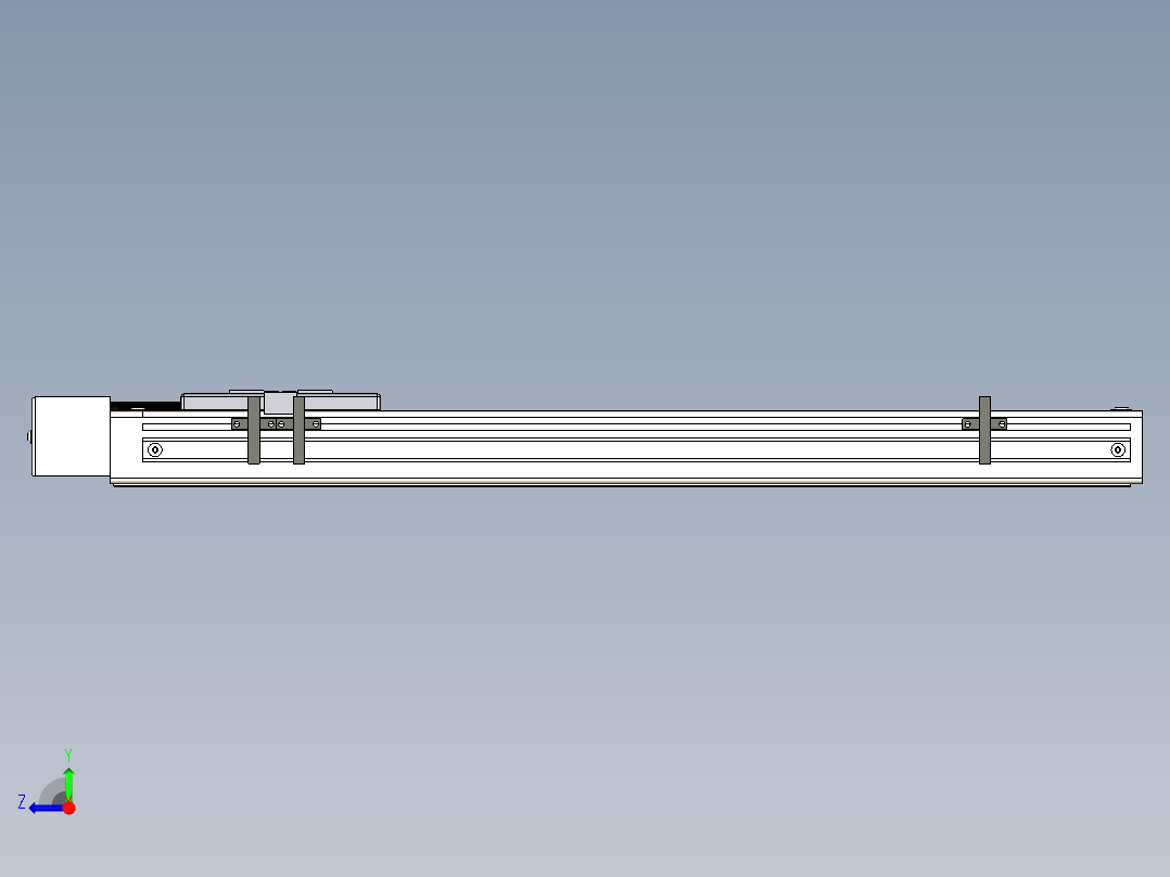 Toyo东佑达直线模组-ETH6-400-BR+煞車-M5右视图