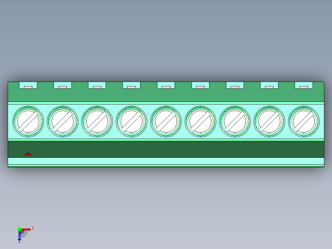 DG308-2.54-09P-14-00AH俯视图