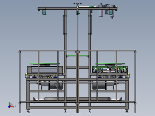 单层倍速链组装线前视缩略图