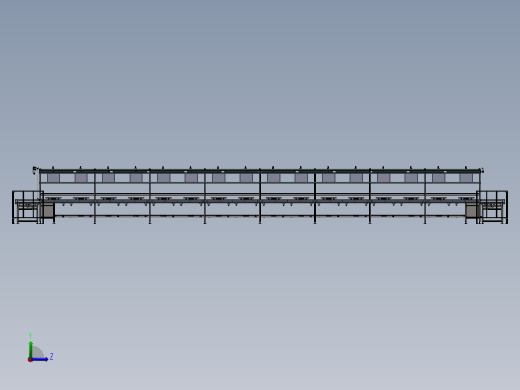 单层倍速链组装线左视缩略图