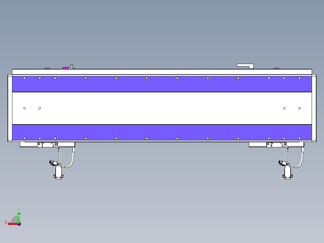 威洛博VL系列3d模型模组2VL22H2Y-S550后视图