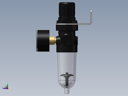 KIT REGULADOR FILTRO DRENO AUT. MAN. FIXAD. 1-8 (P1H-XXX)右视缩略图