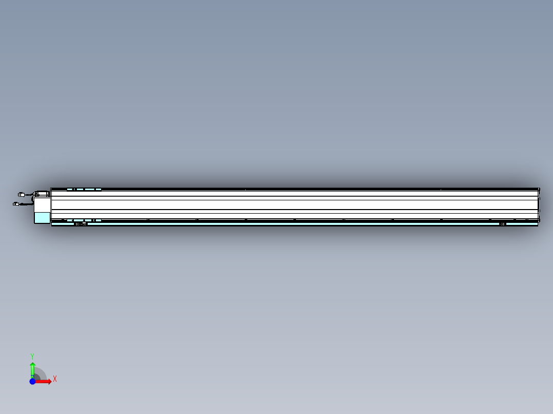 威洛博VBF同步带传动一般环境VBF14-L45-S1700-BLD-ZP40-C3前视图