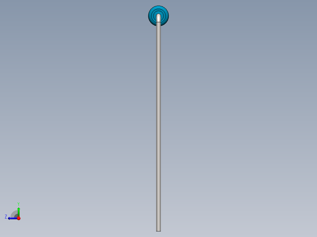 电容器 二极管 电阻器-Resistor 68 Ohm Blue右视图