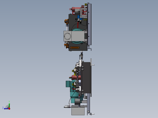 JX700-液压缸阀泵协同控制方法试验研究设计【含三维SolidWorks】右视缩略图
