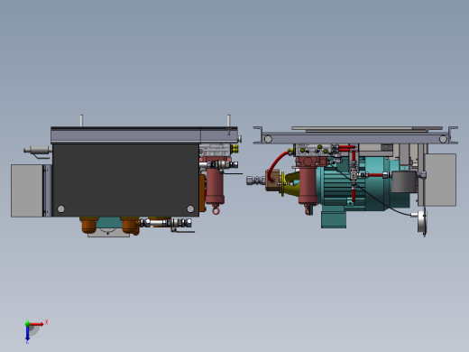 JX700-液压缸阀泵协同控制方法试验研究设计【含三维SolidWorks】俯视缩略图