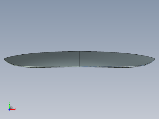 引擎盖内板概念--creo前视缩略图