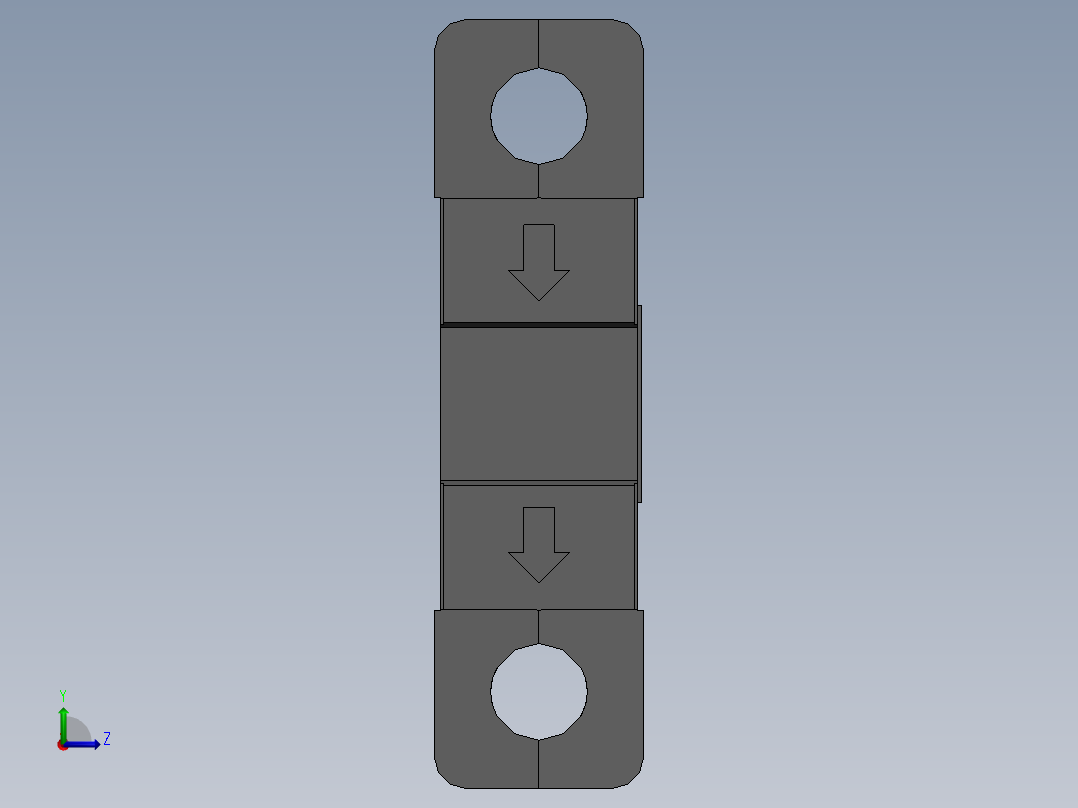 欧姆龙6系槽型光电（常用）导线引出型2M-EE-SX670-WR左视图