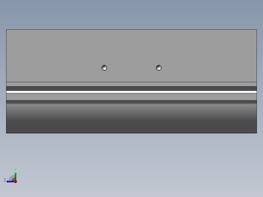 直线模组LHA22-2设计图纸右视缩略图