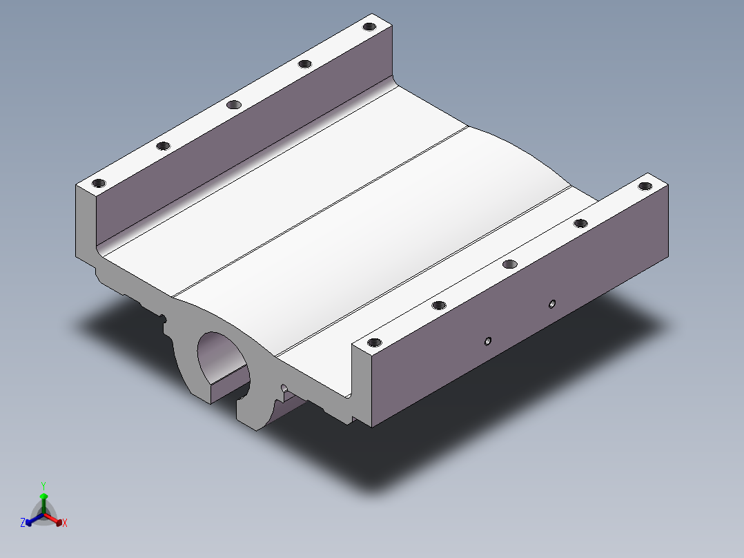 直线模组LHA22-2设计图纸正等轴测图