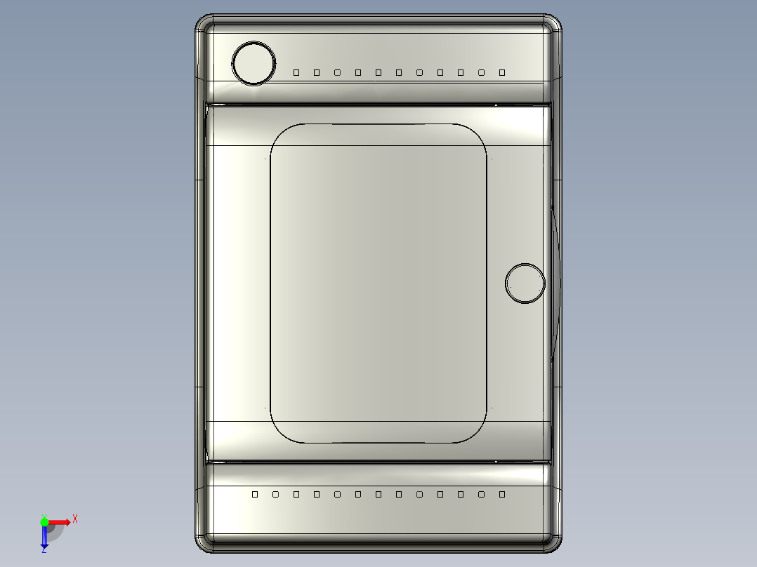 电气柜-85604俯视图