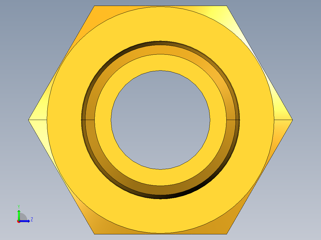 扩口式工业通用硬管接头Female Flare to Male Pipe Thread664FHD-8-6左视图